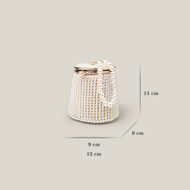 Mini Pearl Stylish Banquet Women's Clutch Bag - Harmony Gallery