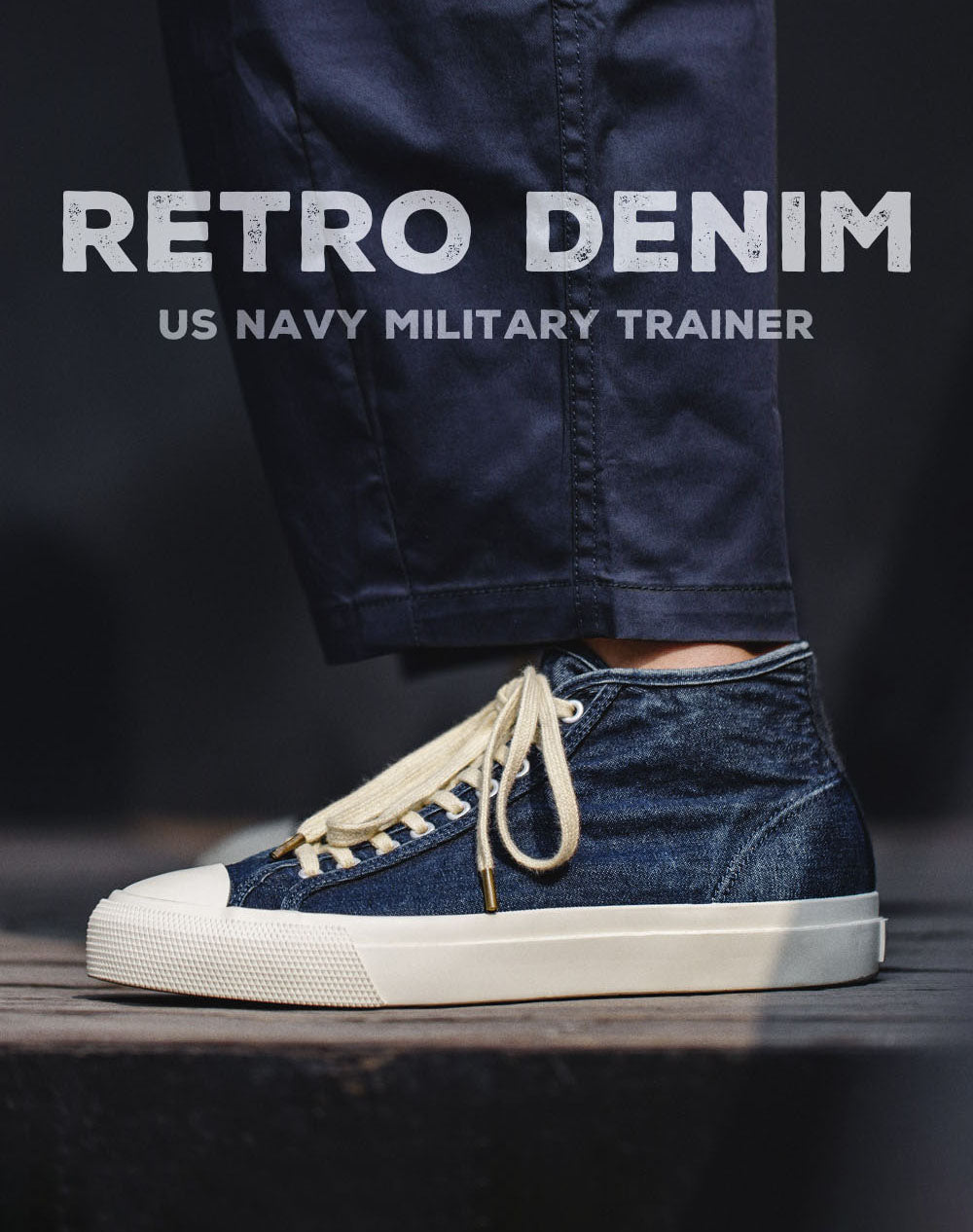 All-Match Casual Washed Denim High-Top Unisex Canvas Shoes - Harmony Gallery