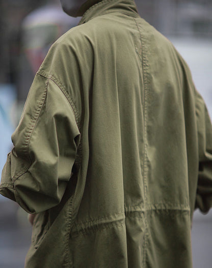 American Retro World War II M51 Fishtail Trench Men's Coat - Harmony Gallery