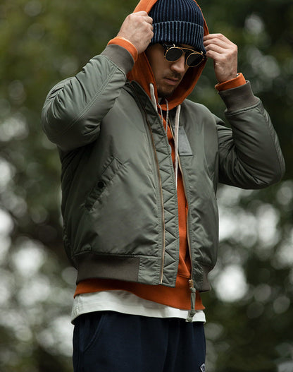 American Air Force MA1 Bomber Baseball Men's Jacket - Harmony Gallery