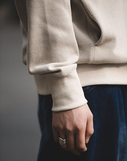 Retro Vintage Ami Khaki Solid Men's Sweater - Harmony Gallery