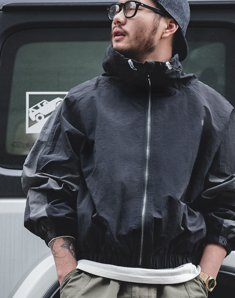 Tooling American Retro Detachable Double Zipper Men's Jacket - Harmony Gallery
