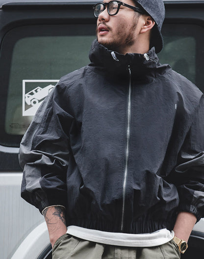 Tooling American Retro Detachable Double Zipper Men's Jacket - Harmony Gallery