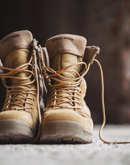 Desert Leather High-Top Outdoor Work Men's Tactical Boot - Harmony Gallery