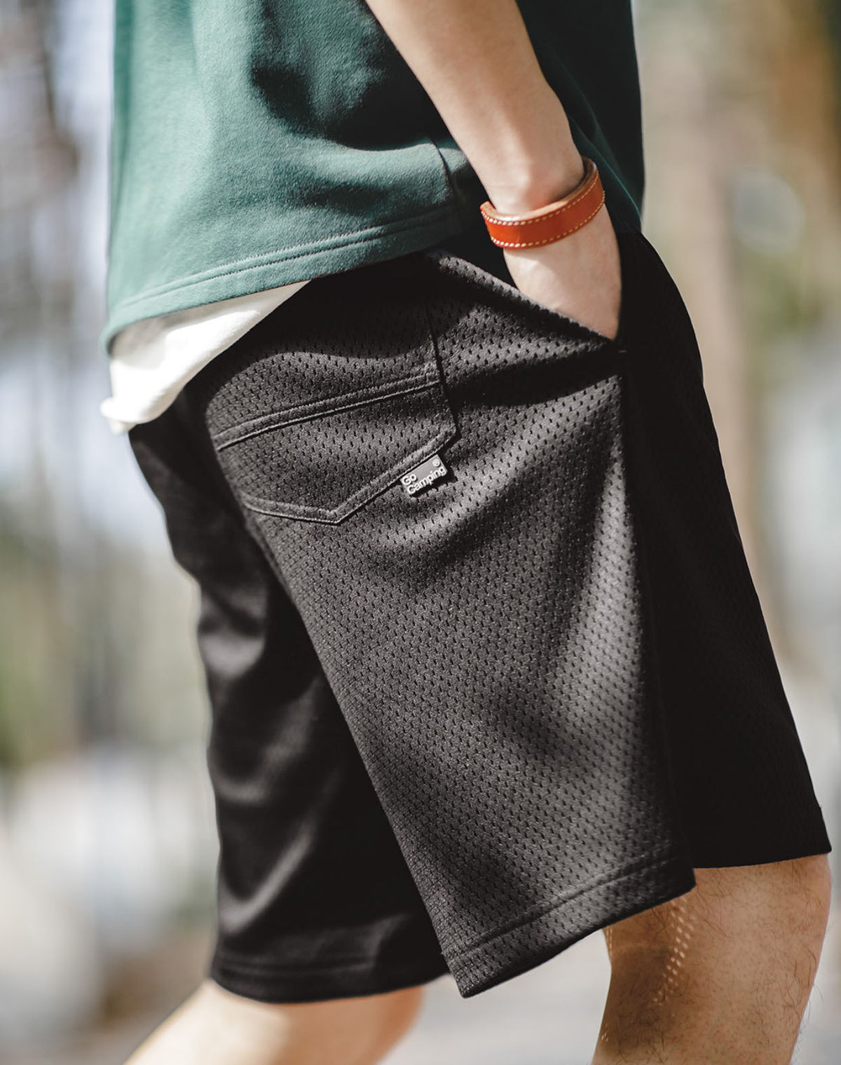 American Retro Mesh Breathable Loose Basketball Men's Shorts - Harmony Gallery