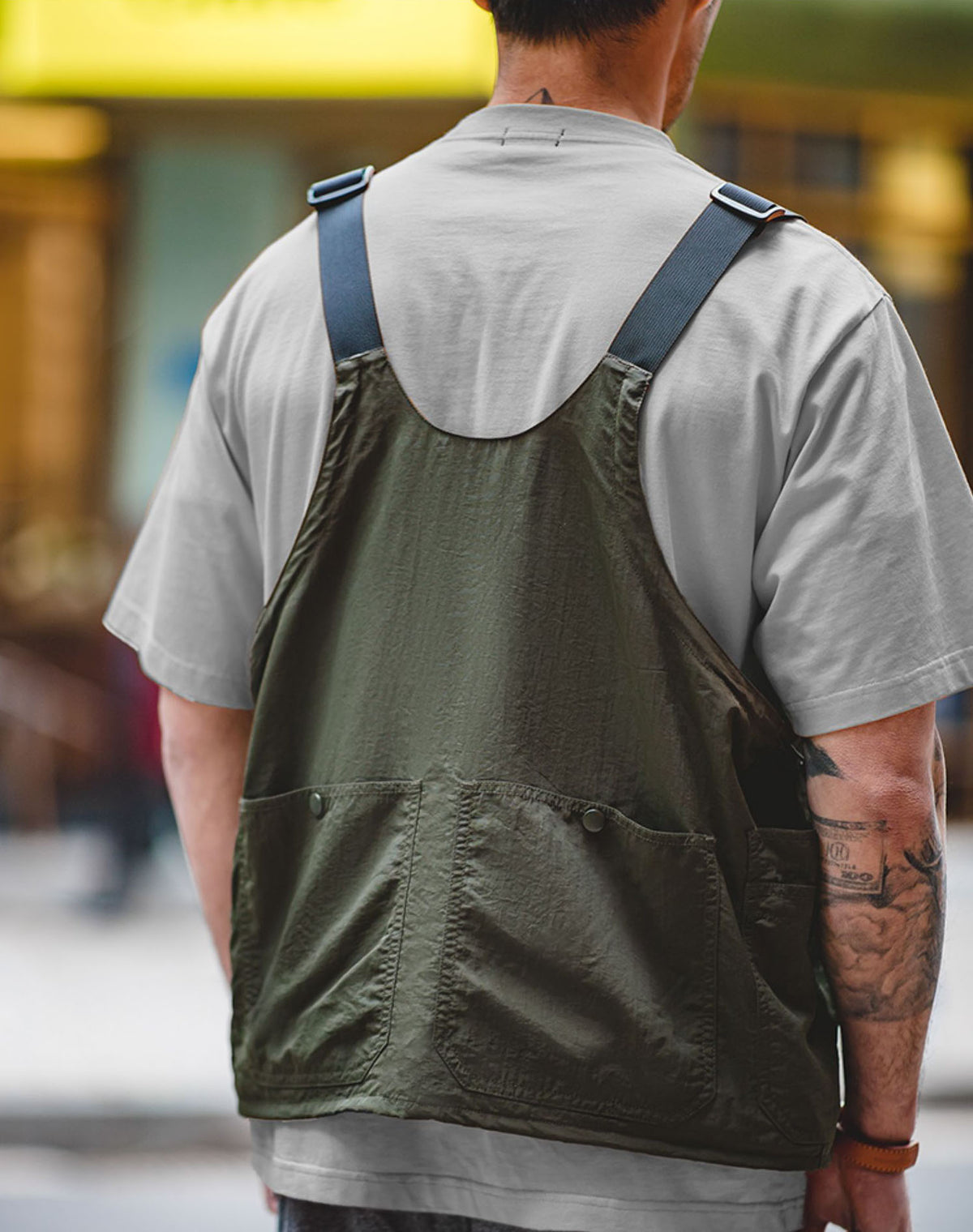 Tooling Dual-Purpose Outdoor Vest Function Men's Shoulder Bag - Harmony Gallery