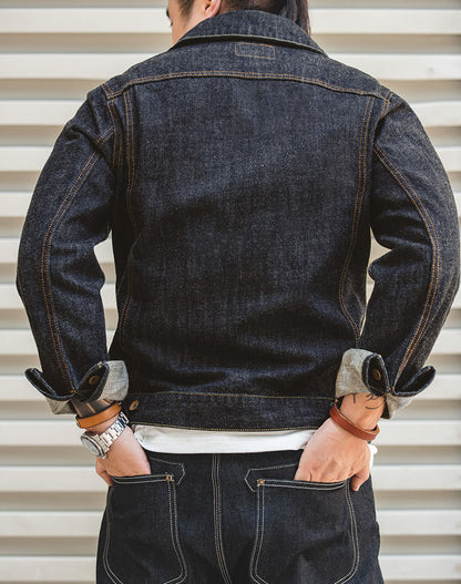 Tooling Retro TYPE III Denim Locomotive Slim Men's Coat - Harmony Gallery