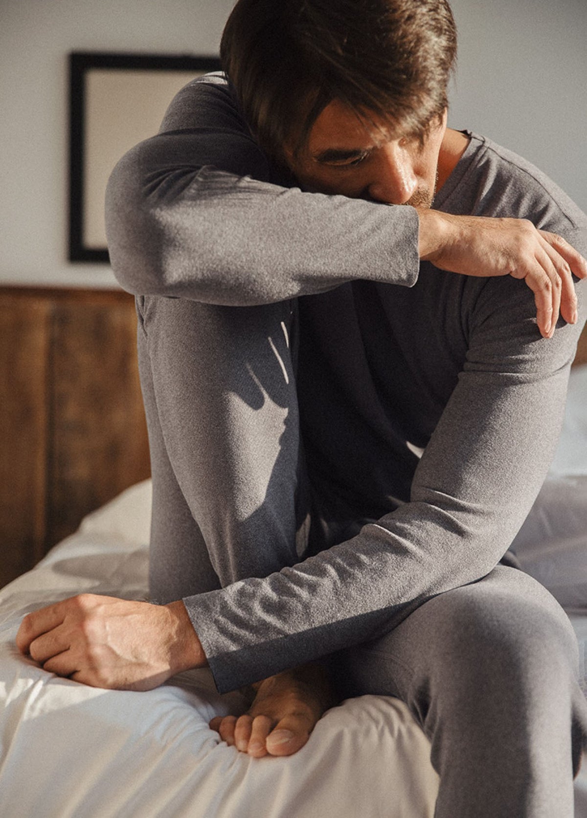 "Burning Elements" Seamless Thermal Section Men's Sleep Wear - Harmony Gallery