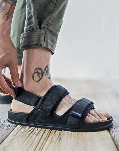 Slippers Casual Beach Dual-Use Wear Non-Slip Men's Sandal - Harmony Gallery