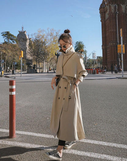 High-End Windbreaker British Style Women's Jacket - Harmony Gallery