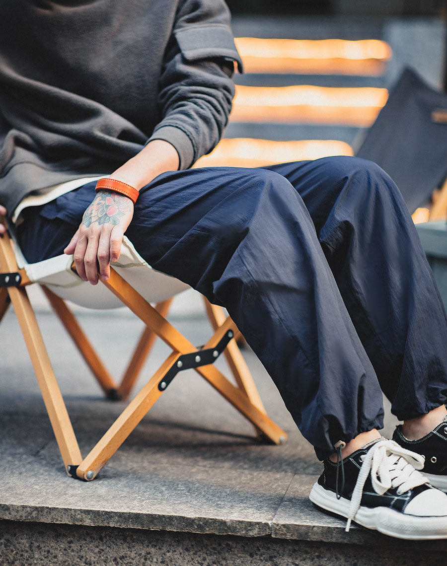 Casual Breathable Quick-Drying Drawstring Men's Trousers - Harmony Gallery