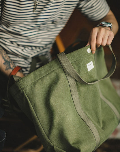Retro Washed Canvas Large-Capacity Portable Functional Men's Bag - Harmony Gallery