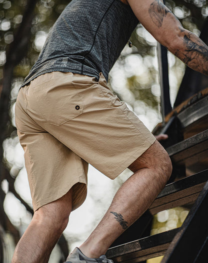 Outdoor Casual Loose Straight Drawstring Men's Shorts - Harmony Gallery