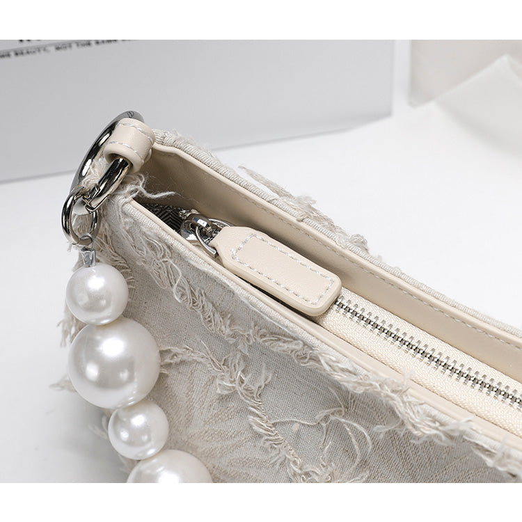 Camelia Stylish Pearl Underarm Messenger Women's Bag - Harmony Gallery