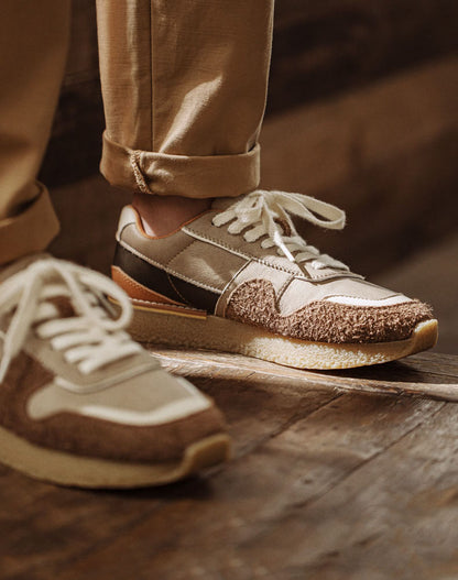 Retro Jogging Trend Stitching Sports Men's Casual Shoes - Harmony Gallery