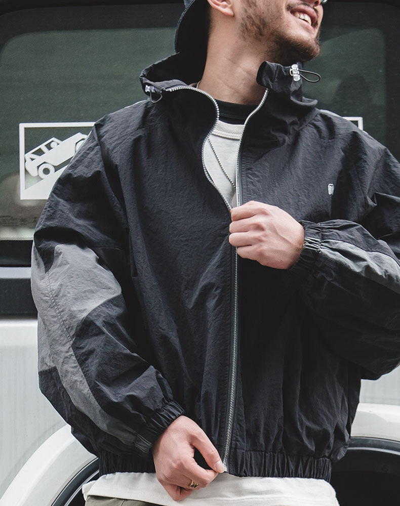 Tooling American Retro Detachable Double Zipper Men's Jacket - Harmony Gallery