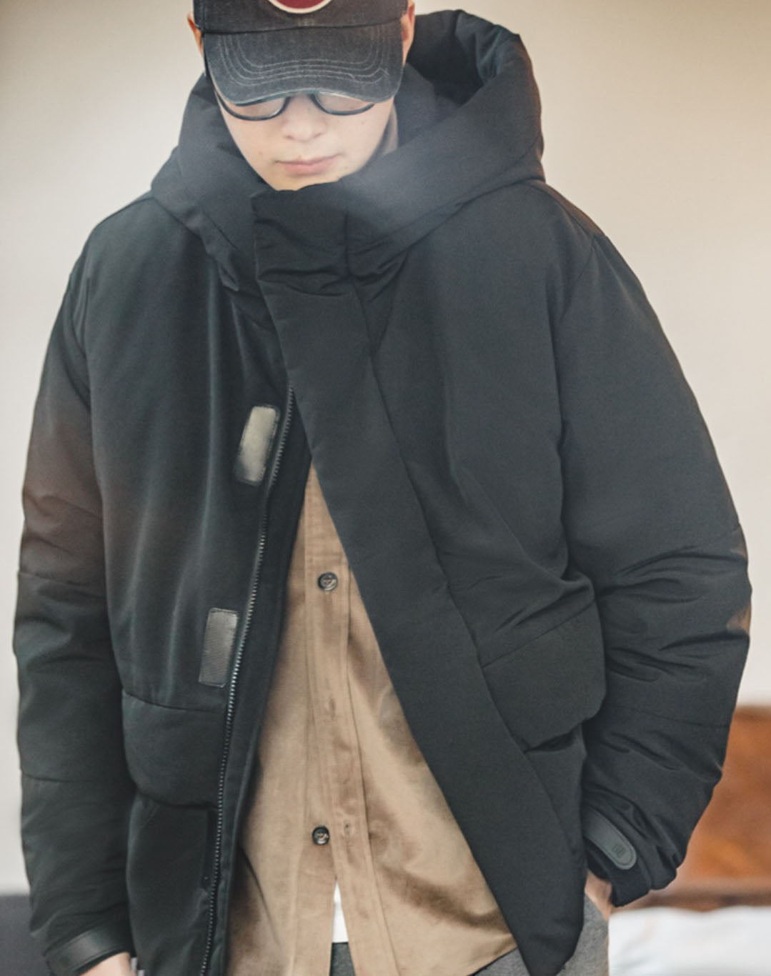 Mountain Stand-Up Collar Hooded Warm And Thick Functional Men's Coat - Harmony Gallery