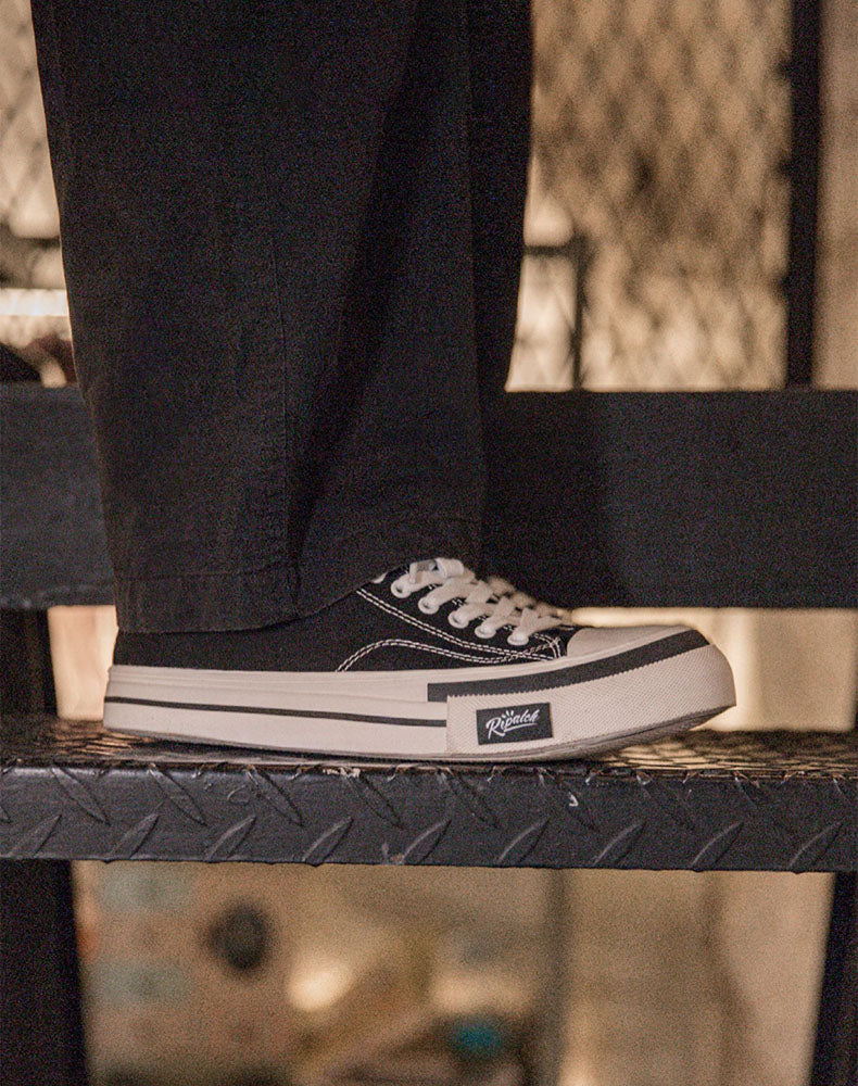 Retro Daily Thick-Soled All-Match Men's Canvas Shoes - Harmony Gallery