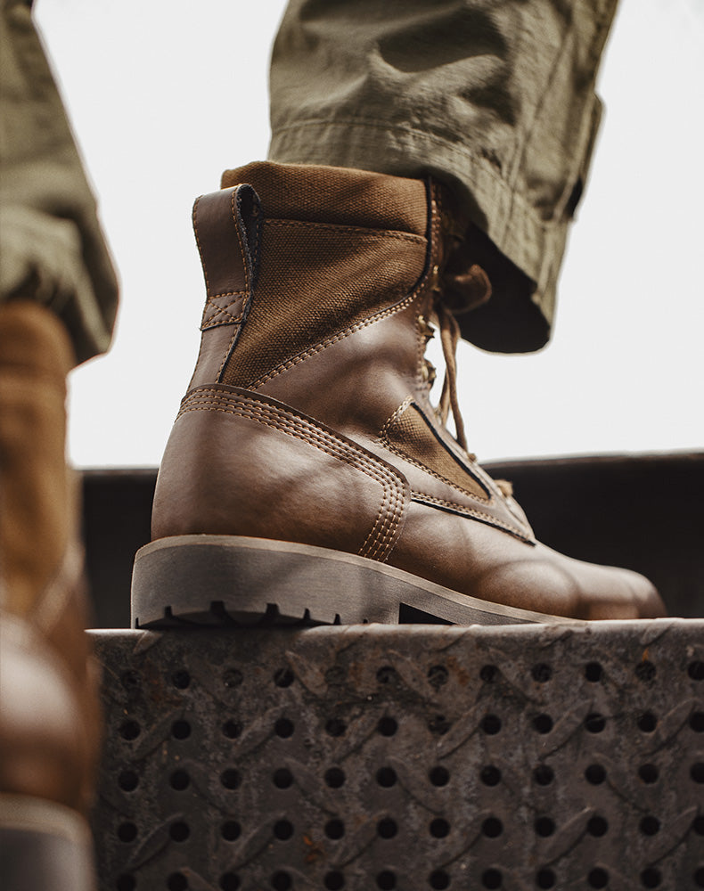 British Style Retro Hardcore Military Desert Combat Men's Boot - Harmony Gallery