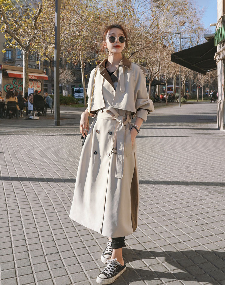 High-End Windbreaker British Style Women's Jacket - Harmony Gallery