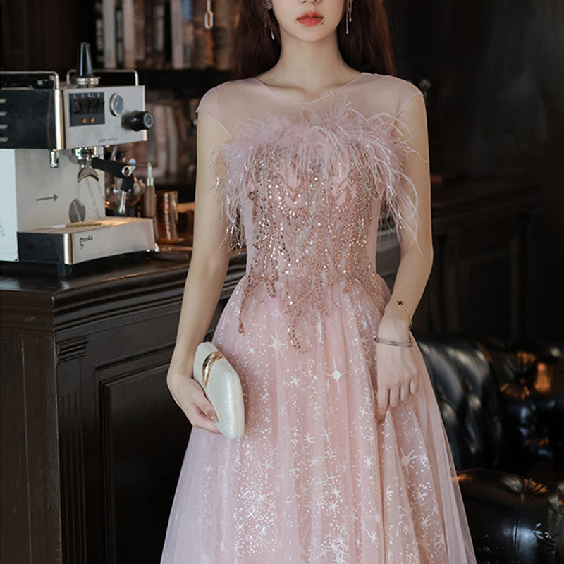 French Princess Evening Luxury Ceremony Birthday Women's Dress - Harmony Gallery