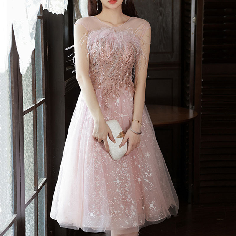 French Princess Evening Luxury Ceremony Birthday Women's Dress - Harmony Gallery