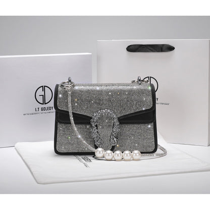Caroline Trendy Diamond Bacchus Women's Handbag - Harmony Gallery