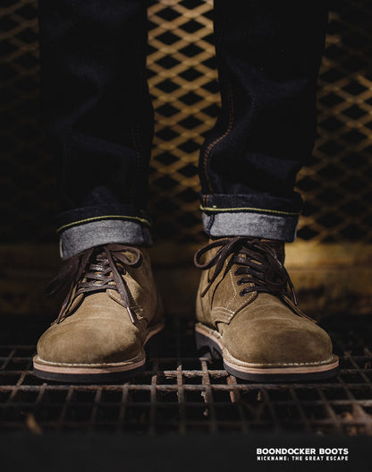 American Boondocker Middle-Cut Escape Desert Combat Men's Boot - Harmony Gallery