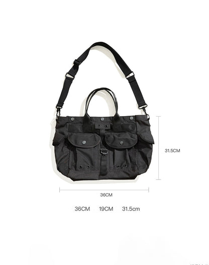 Functional Large One Shoulder Portable Camera Computer Men's Bag - Harmony Gallery