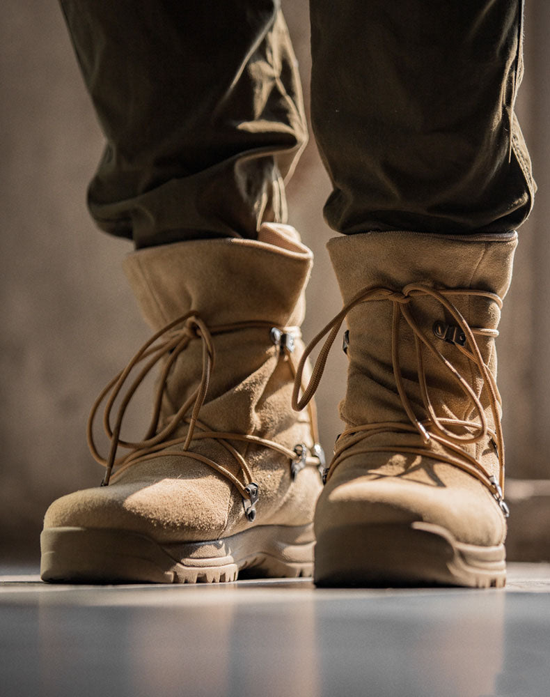 American Retro Casual Desert Outdoor Hiking Men's Boot - Harmony Gallery