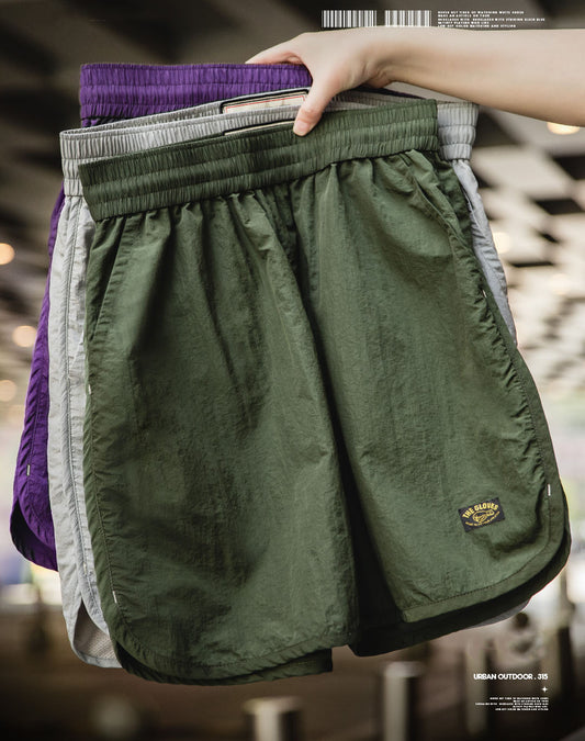 American Sports Basketball Nylon Breathable Men's Shorts - Harmony Gallery