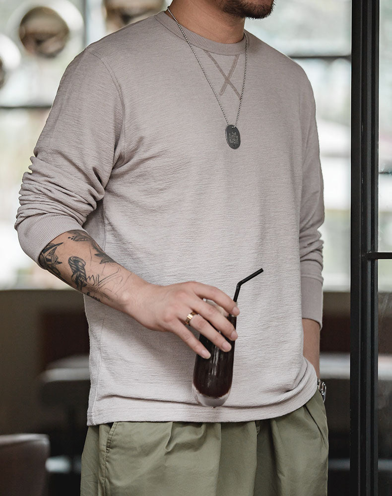 American Retro Three-Dimensional Jacquard Men's Sweater - Harmony Gallery