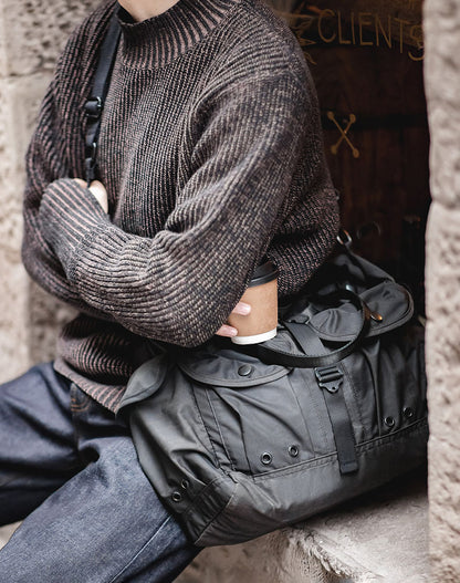 Functional Large One Shoulder Portable Camera Computer Men's Bag - Harmony Gallery