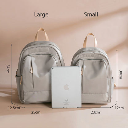 Lightweight Soft Trendy Oxford Waterproof Backpack - Harmony Gallery
