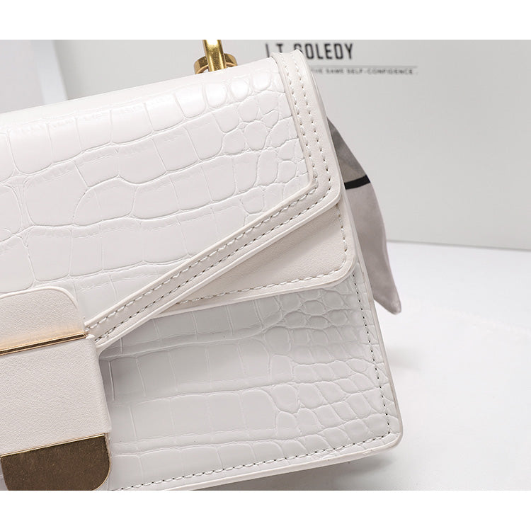 Manhattan Crocodile Pattern Stylish Women's Handbag - Harmony Gallery