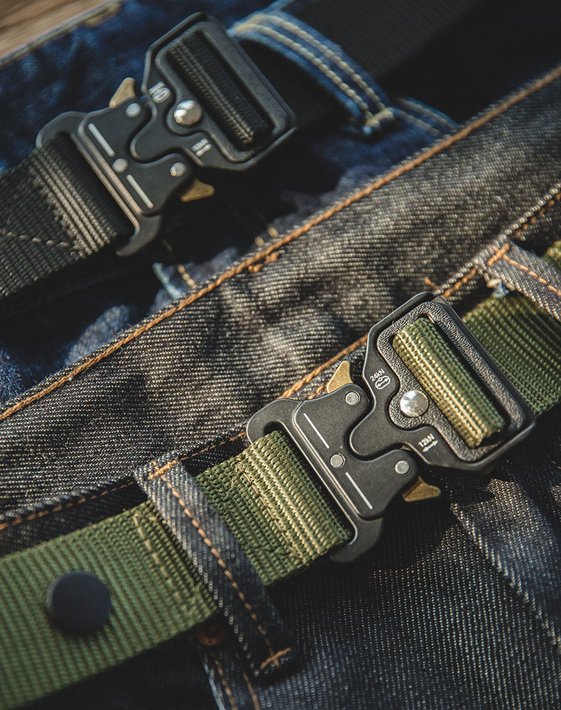 Tooling Cobra Automatic Functional Canvas Special Men's Belts - Harmony Gallery