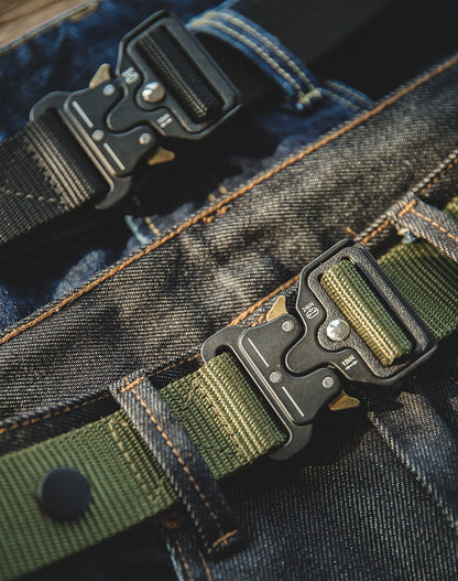 Tooling Cobra Automatic Functional Canvas Special Men's Belts - Harmony Gallery
