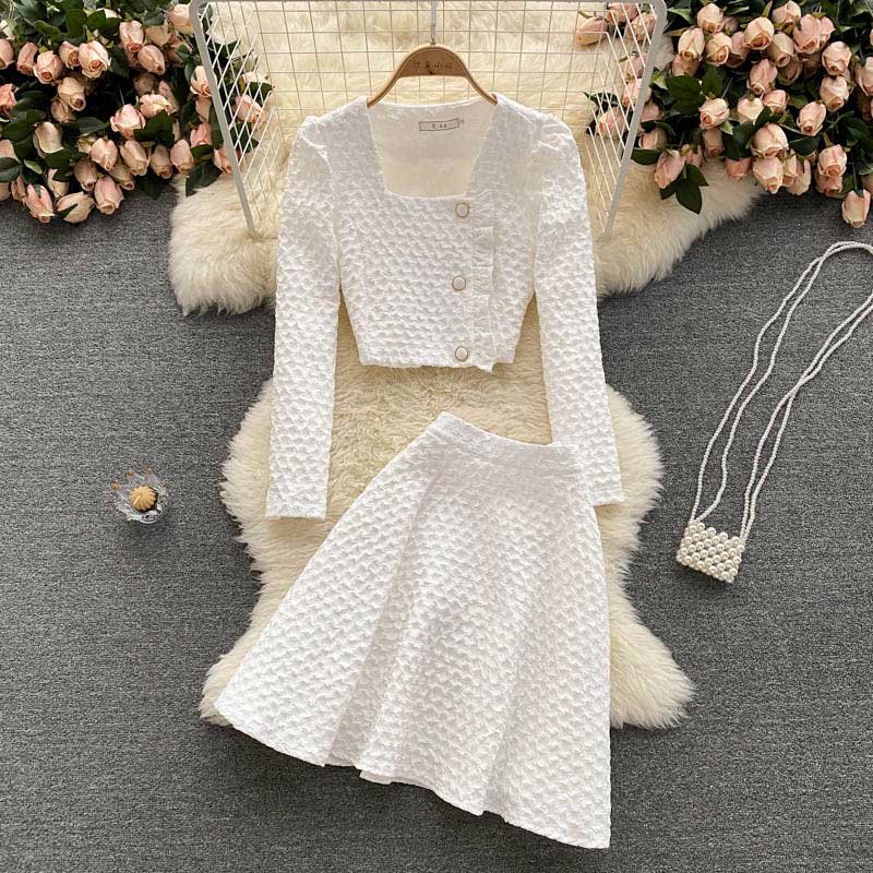 Light Mature All Match Trend Women's Suit - Harmony Gallery
