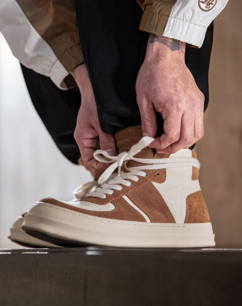 All-Match American High Top Casual Skateboard Unisex Shoes - Harmony Gallery