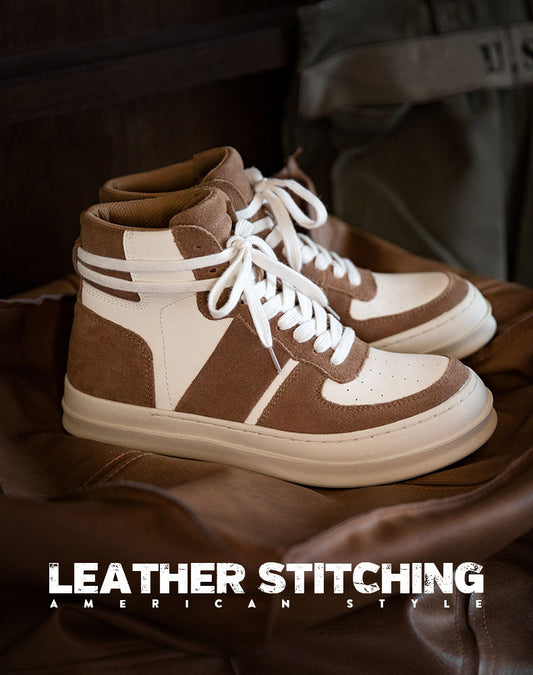 All-Match American High Top Casual Skateboard Unisex Shoes - Harmony Gallery