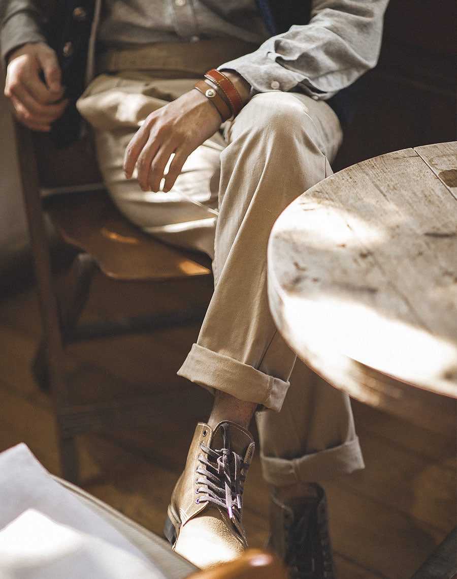Tooling American Retro Gurkha Army Casual Men's Trousers - Harmony Gallery