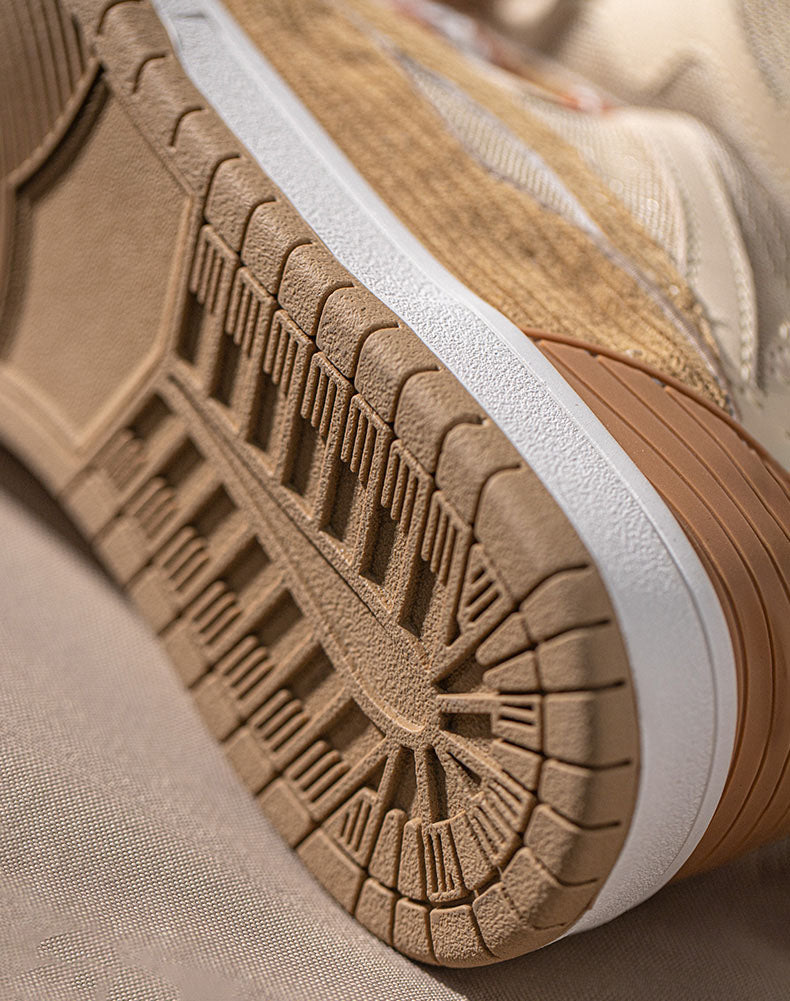 Corduroy Breathable All Match Unisex Casual Shoes - Harmony Gallery