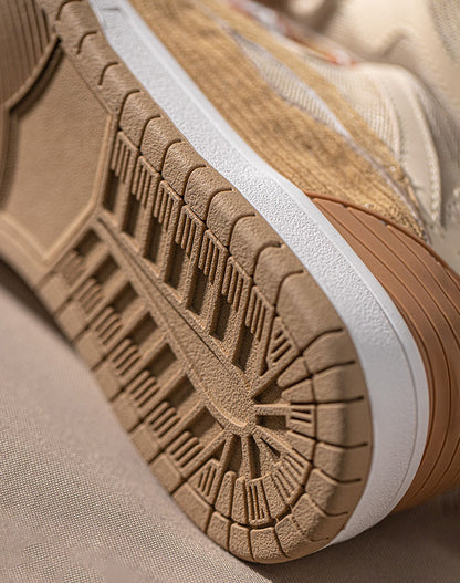 Corduroy Breathable All Match Unisex Casual Shoes - Harmony Gallery