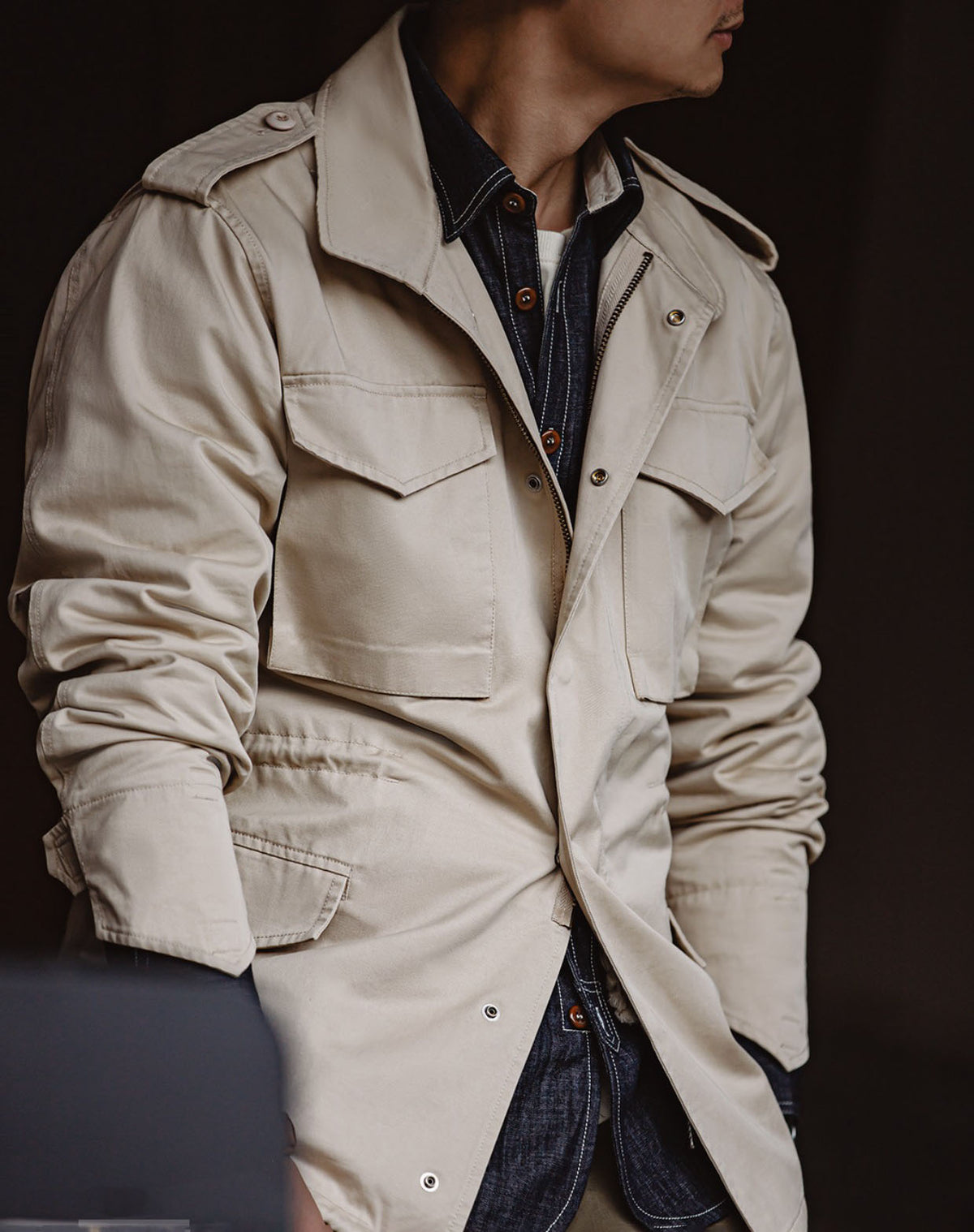 American M65 Windbreaker Loose Warm Tactical Men's Coat - Harmony Gallery