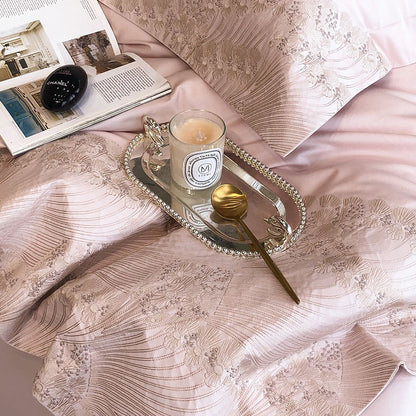 Luxury High-End Embroidery Quilt Cover Villa Bed Set - Harmony Gallery