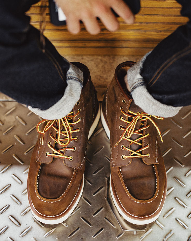American Retro 875 Horse Leather High-Top Martin Men's Boot - Harmony Gallery