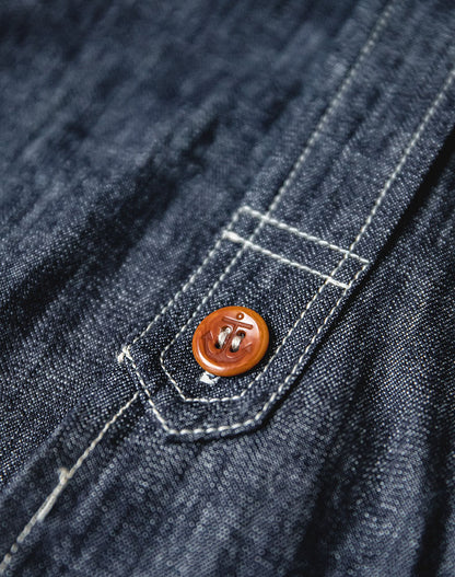 American Retro Denim Western Tough Guy Men's Shirt - Harmony Gallery