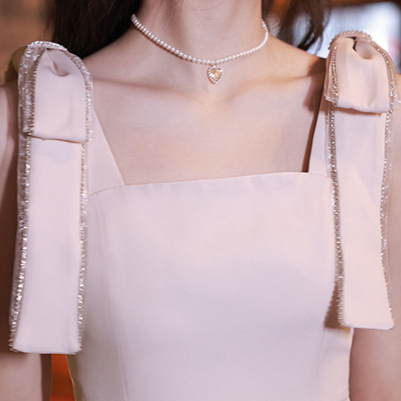 French Evening Party High-End Sense Luxury Birthday Women's Dress - Harmony Gallery