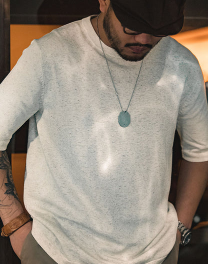 American Leisure Cold Tech Flax Shin Breath Men's T-Shirt - Harmony Gallery