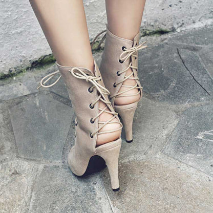 Sexy Summer High Heel Backspace Women's Shoes - Harmony Gallery